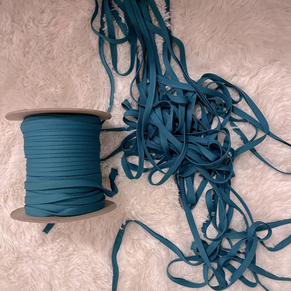 Knitted bias/ hem binding. 10 yards